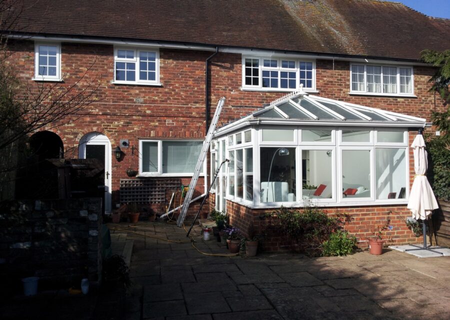 Photo from the job: Conservatory Roof Cleaning in Guildford, Surrey