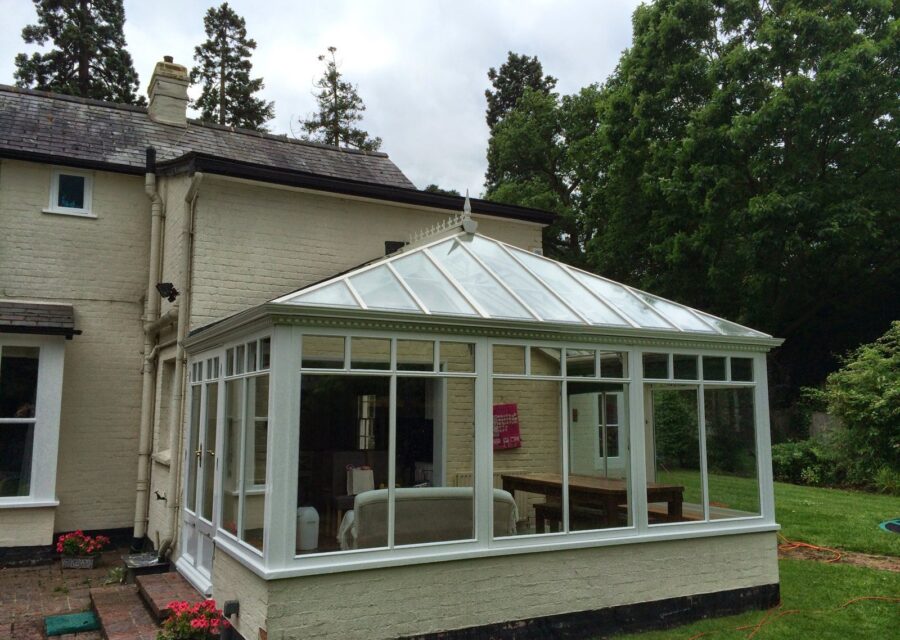 Photo from the job: Internal Conservatory Roof Cleaning in Byfleet