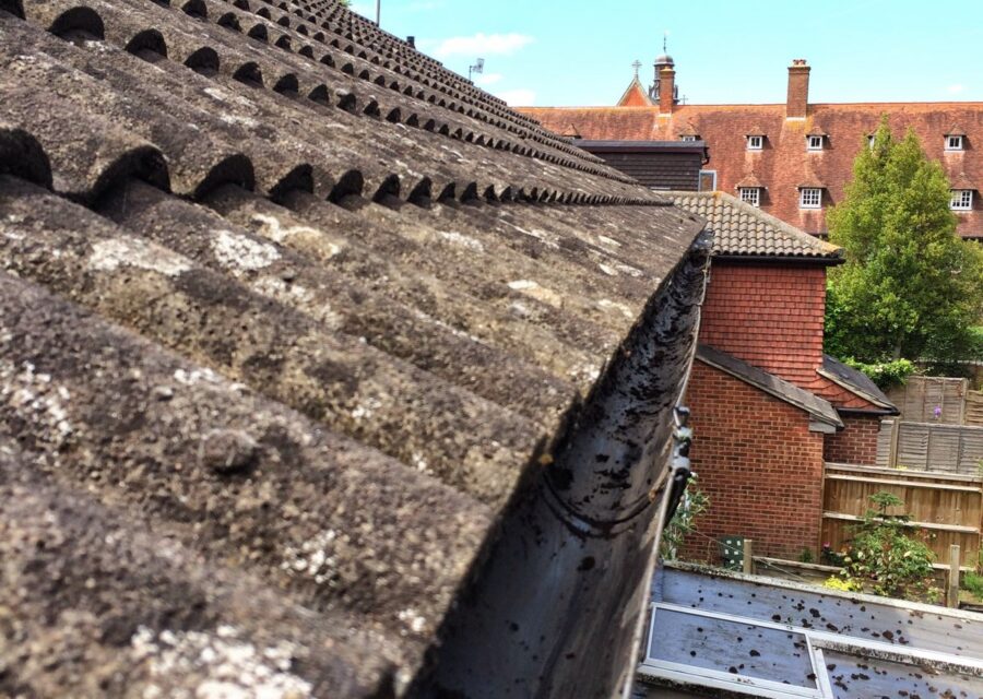 After: Gutter Unblocking Services in Sussex