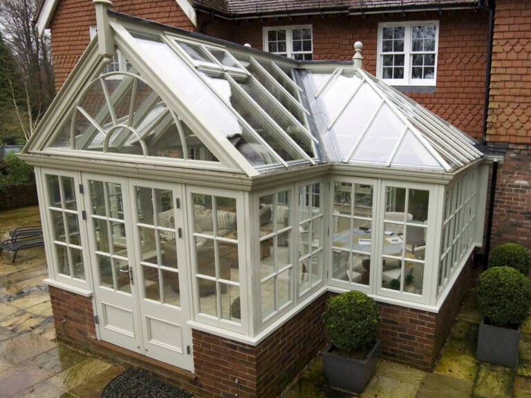 Photo from the job: Wooden Conservatory Roof Cleaning in Crawley Down