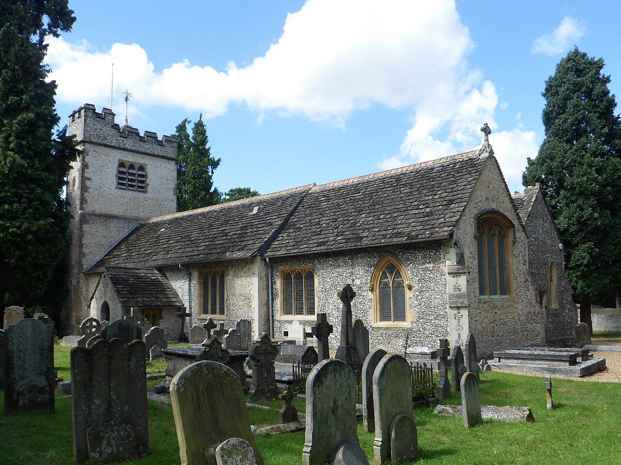 St Giles’ Church in Ashtead Park