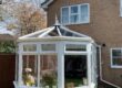 The roof, frames and gutters cleaned.