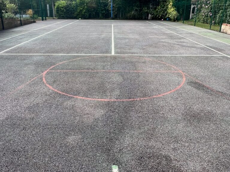 The court cleaned.